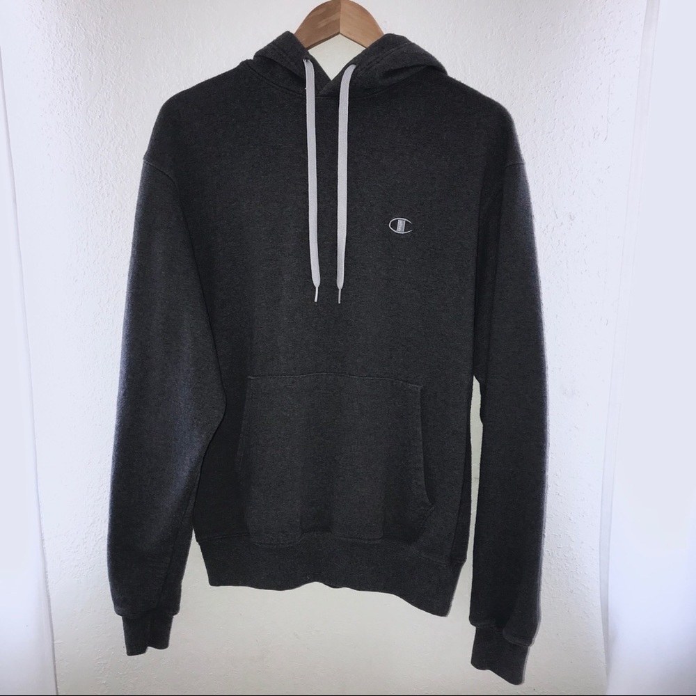 Champion Hoodie Dark Gray Pullover Sweater WM